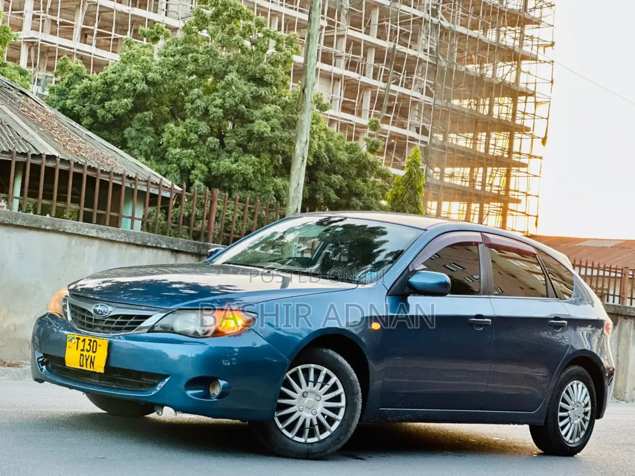 Subaru Impreza 2008 Blue