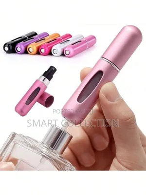 Portable Refillable Perfume Automizer 6 Pieces,Capacity 5mls