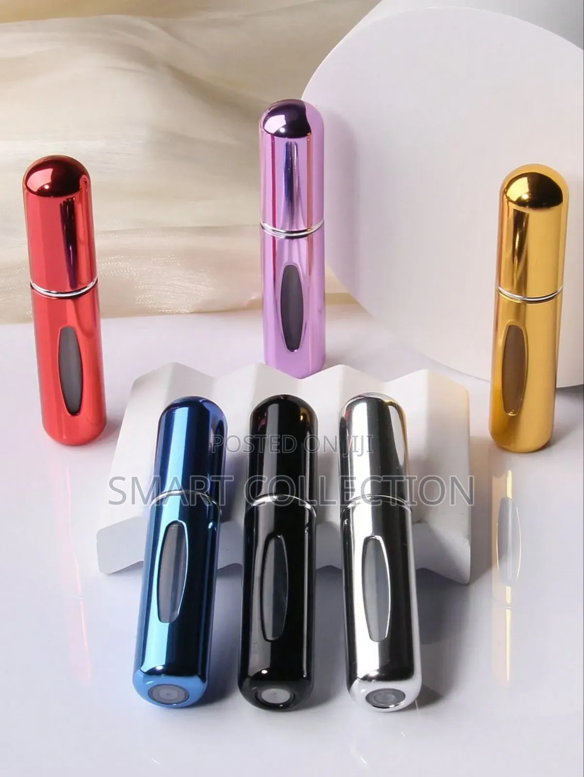 Portable Refillable Perfume Automizer 6 Pieces,Capacity 5mls