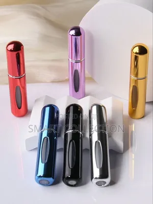 Portable Refillable Perfume Automizer 6 Pieces,Capacity 5mls