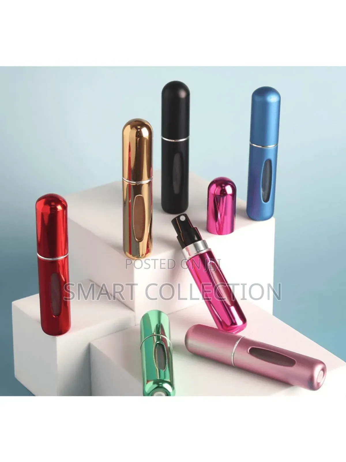 Portable Refillable Perfume Automizer 6 Pieces,Capacity 5mls