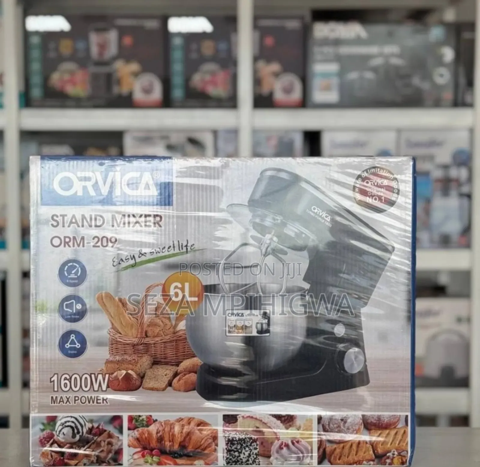Arvica Stand Mixer 209 6l