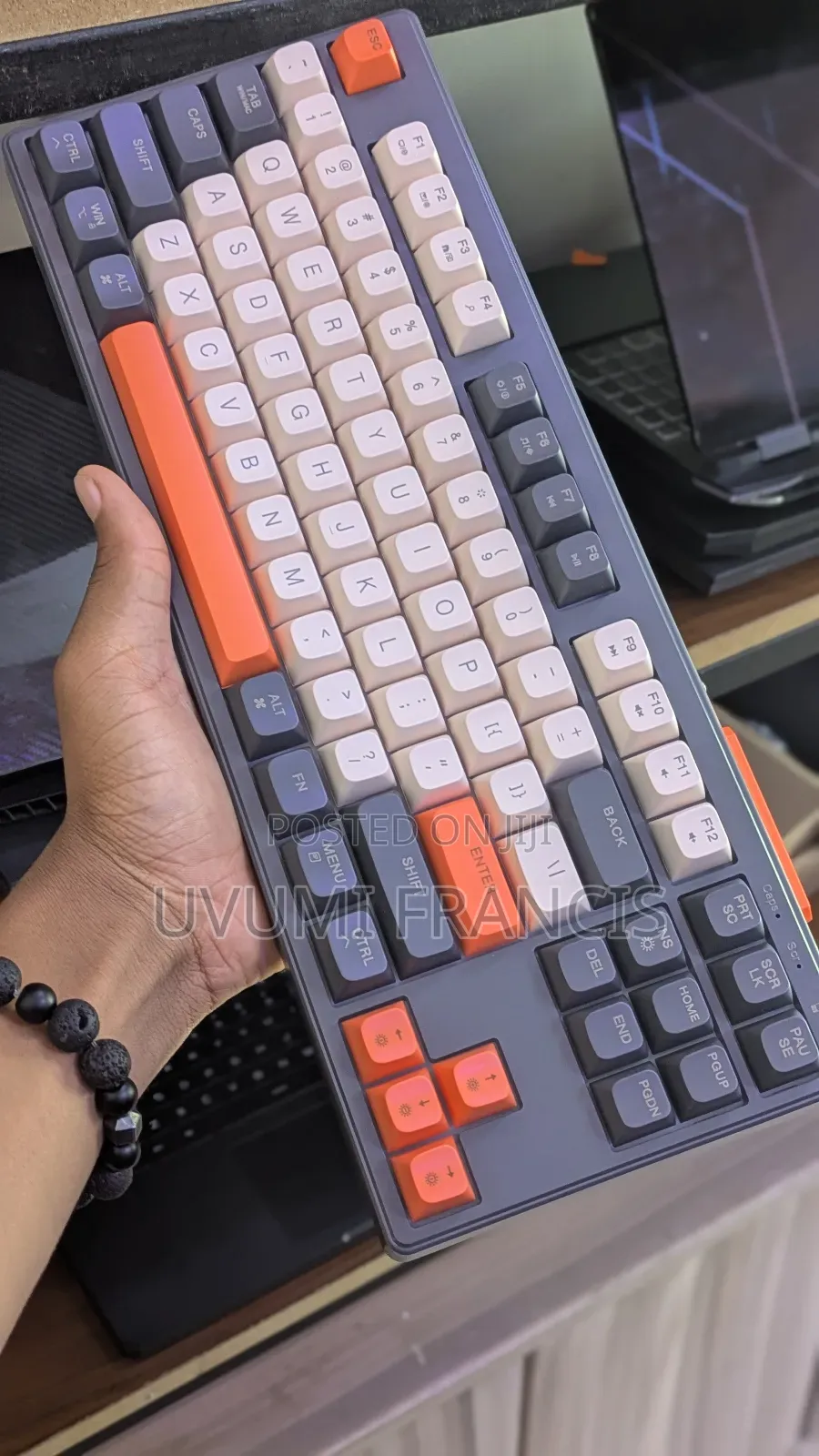 Wireless Free Wolf M 87 Keyboard.