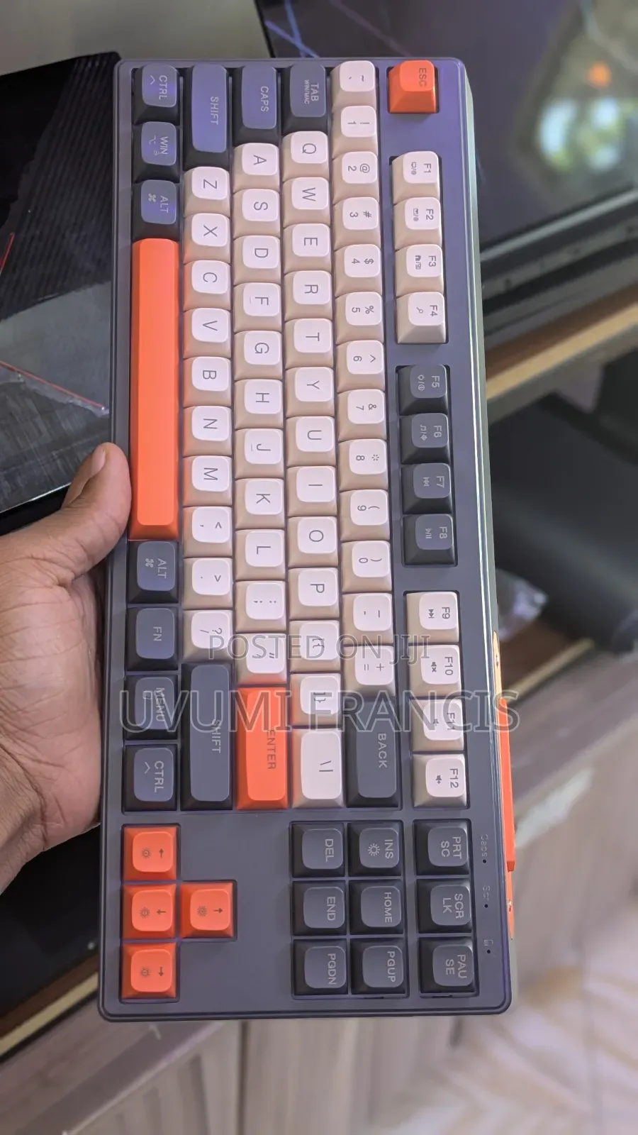 Wireless Free Wolf M 87 Keyboard.