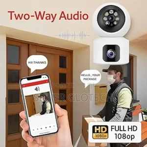 Dual Lens CCTV Security Camera