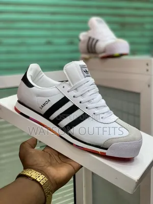 Men's Leather Shoes Adidas Samoa Brand Top Class
