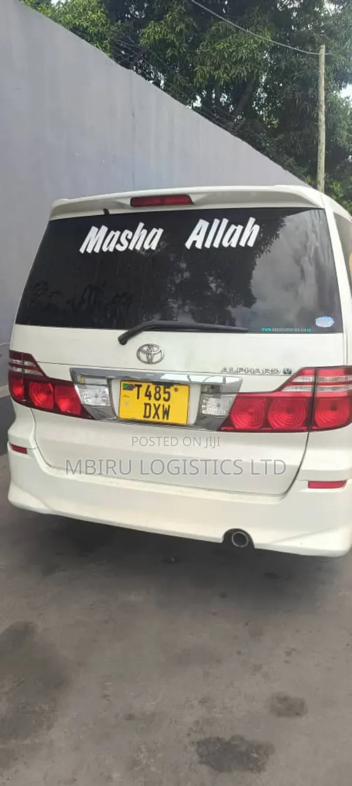 Toyota Alphard 2008 White