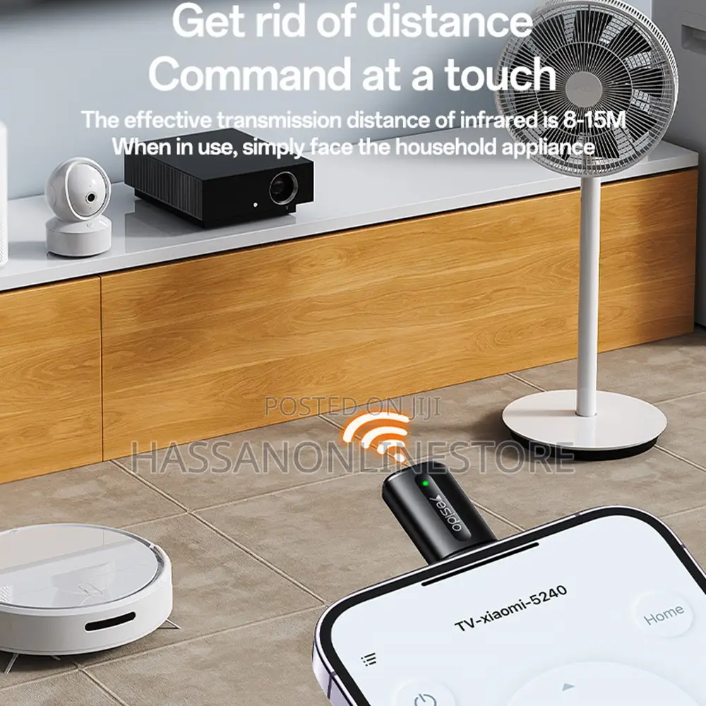 Yesido Ec26c Type C Universal Infrared Controller Smart Phone Remote