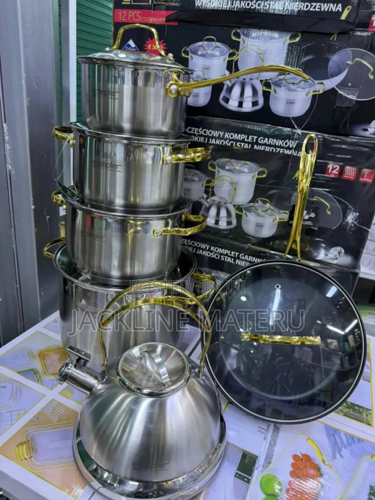 Stainless Steel Cookware 6pcs