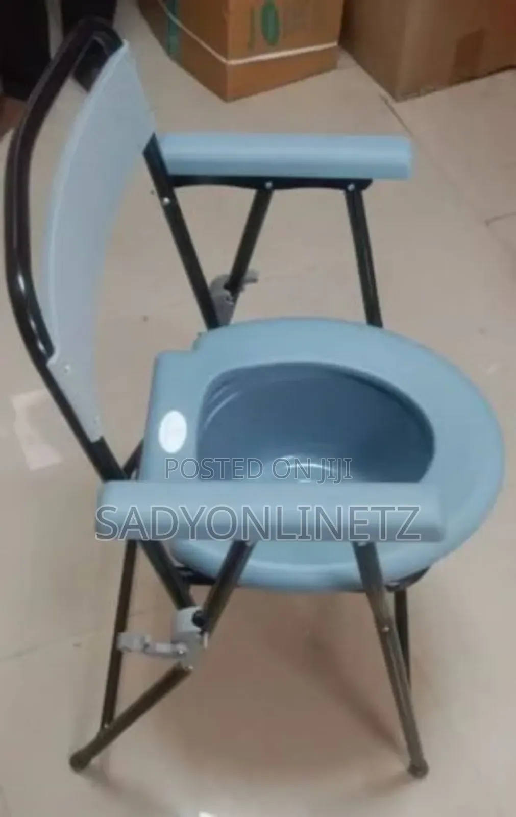 Folding Toilet Chair For Patients, Adults, Pregnant Women