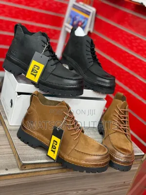Men's Leather Boot Shoes Caterpillar or Cat Brand Absolutely New