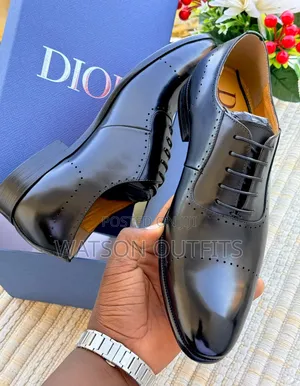 Men's Leather Shoes Dior Brand Completely Smart