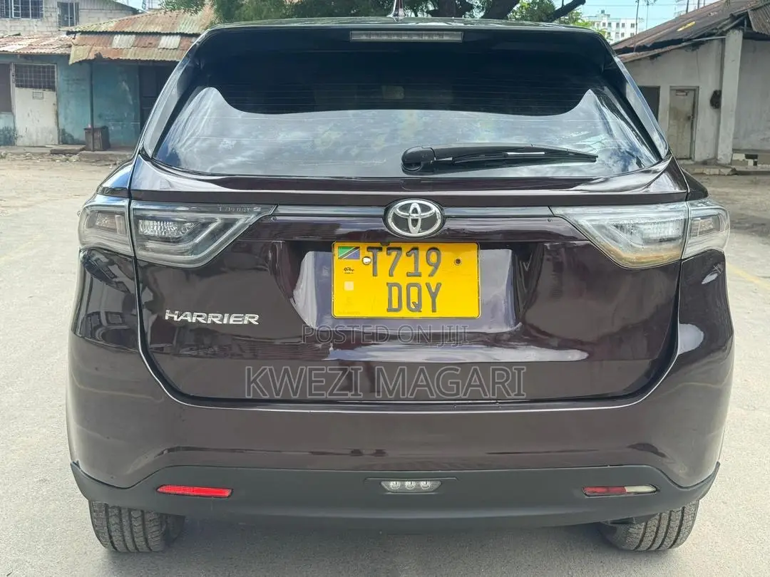 Toyota Harrier 2015 Maroon