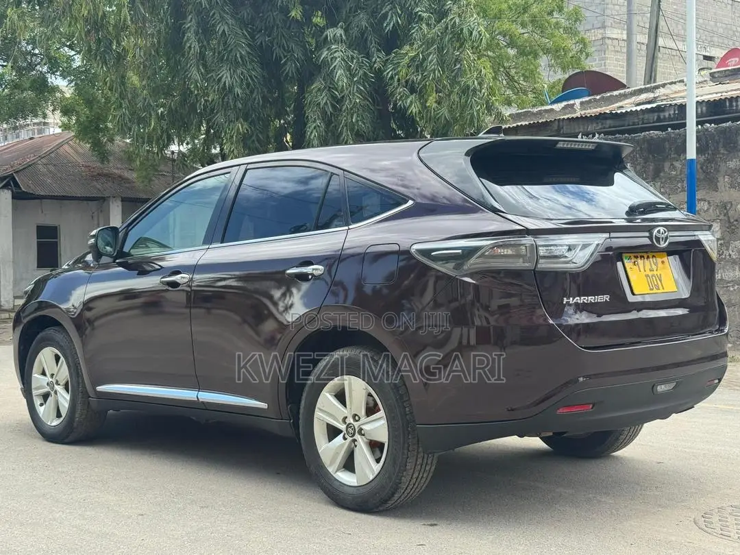 Toyota Harrier 2015 Maroon