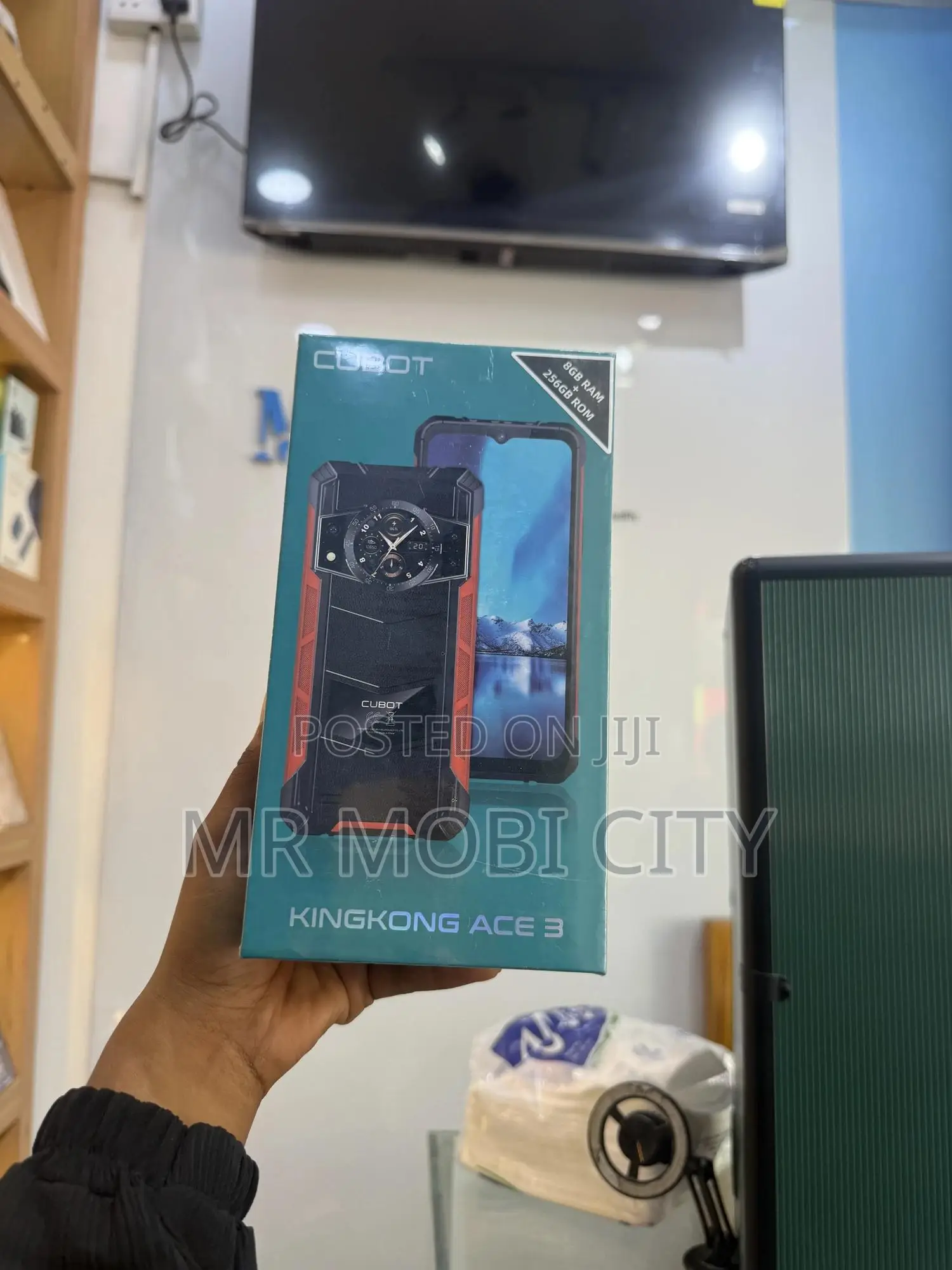 New Cubot KingKong Ace 3 256 GB Black