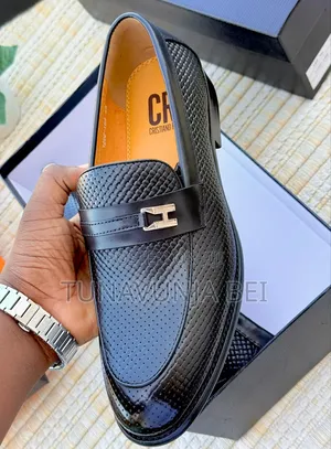 Leather Shoes Moccains Cr7 Brand