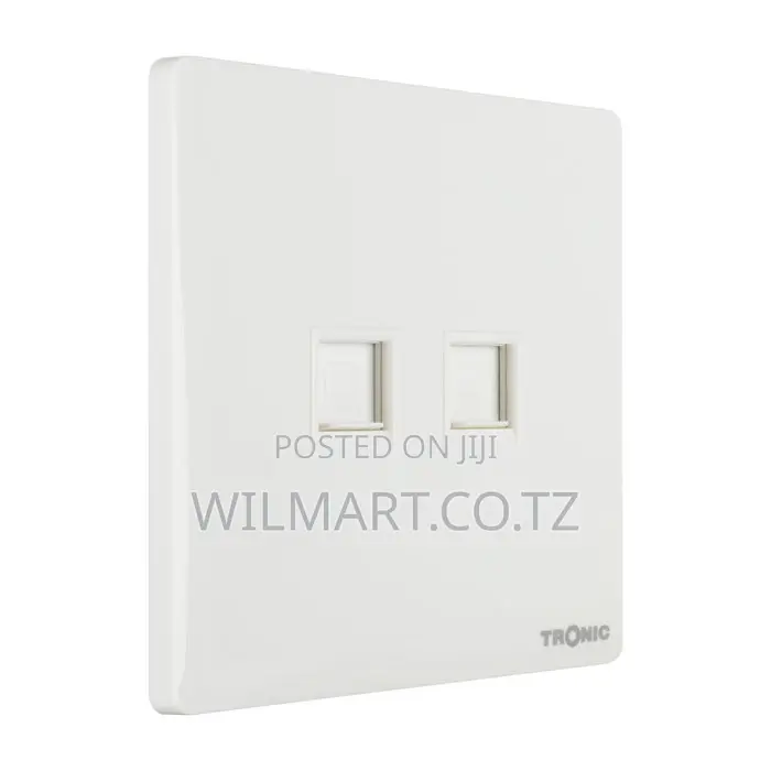 Tronic 2 Gang Data Socket