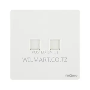 Tronic 2 Gang Data Socket