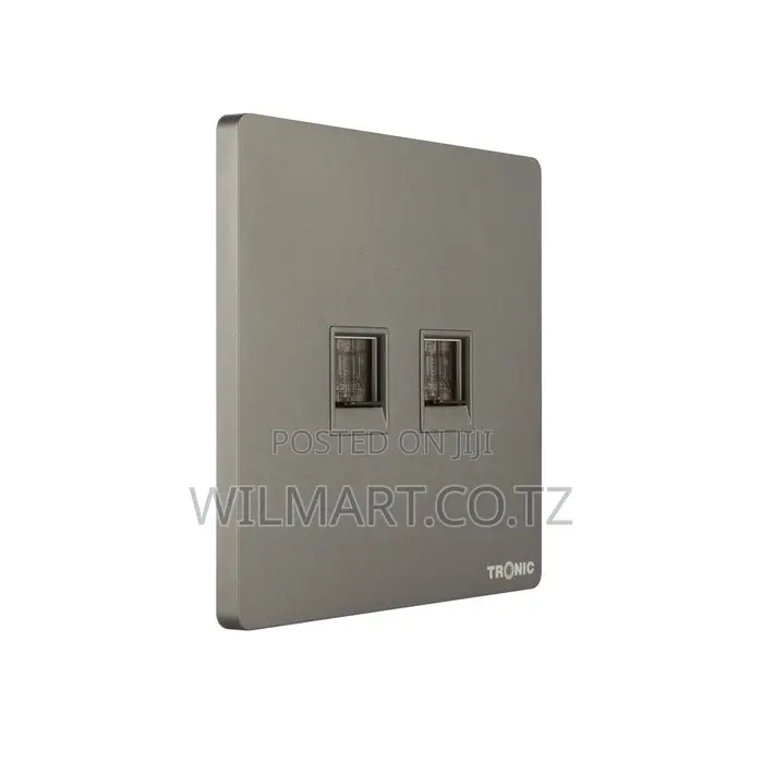 Tronic 2 Gang Data Socket
