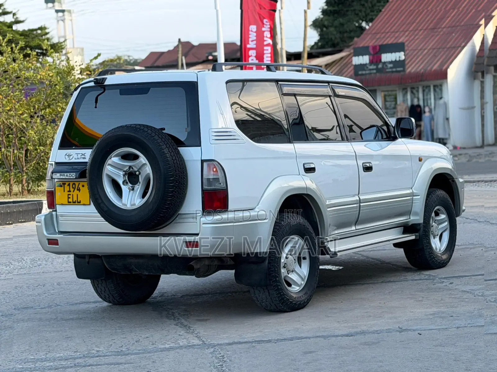 Toyota Land Cruiser Prado 2002 Silver