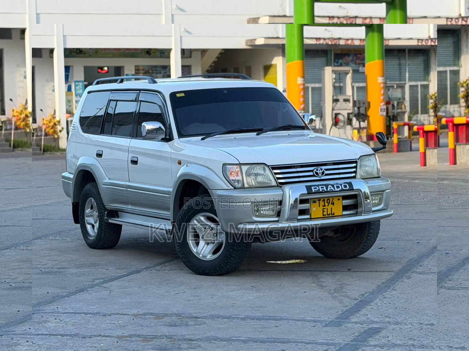 Toyota Land Cruiser Prado 2002 Silver