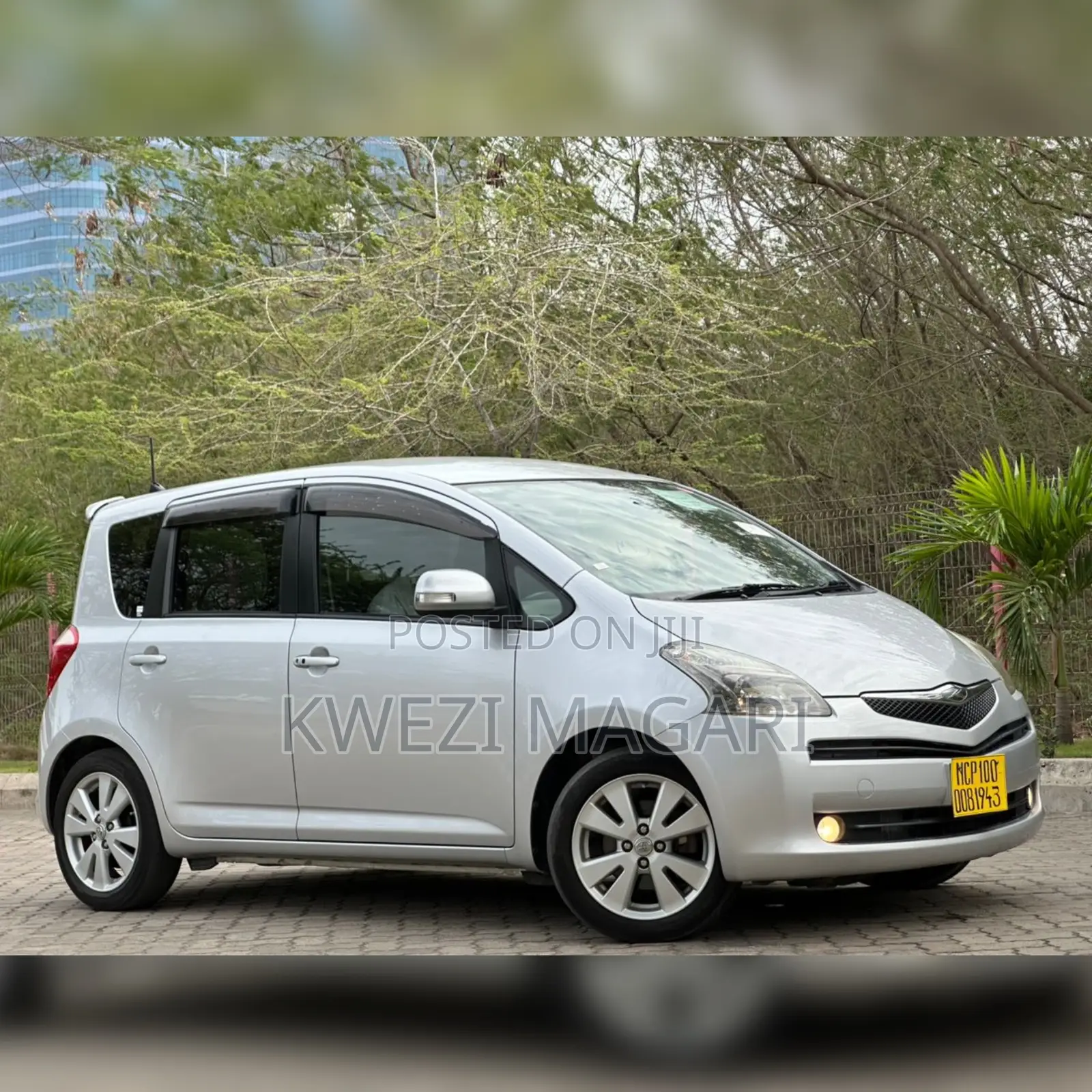 Toyota Ractis 2007 Silver