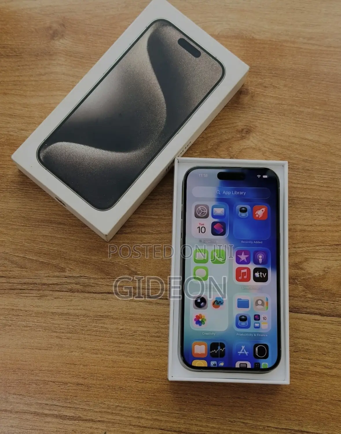 New Apple iPhone 15 Pro 128 GB Gray