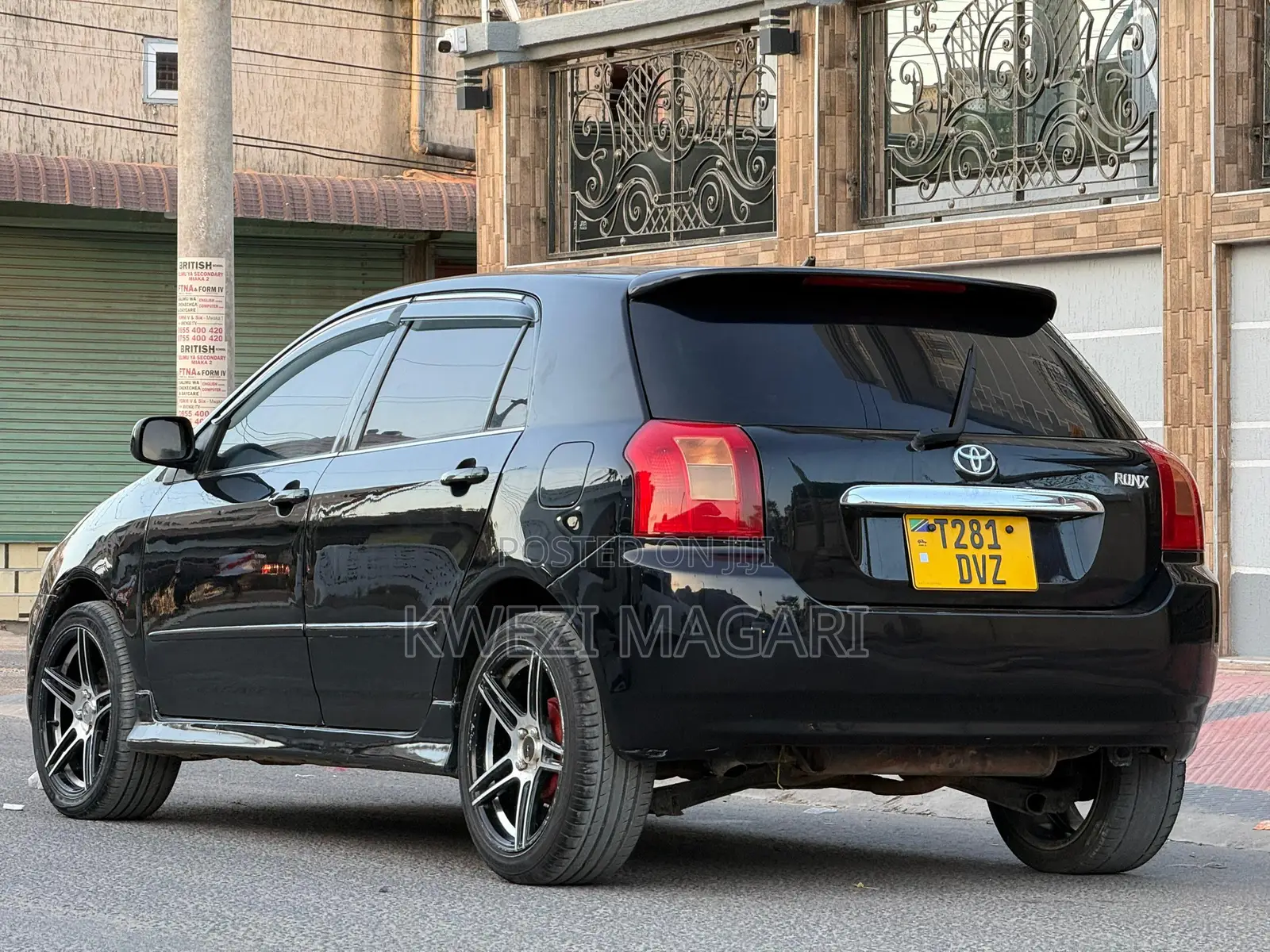 Toyota Corolla RunX 2003 Black