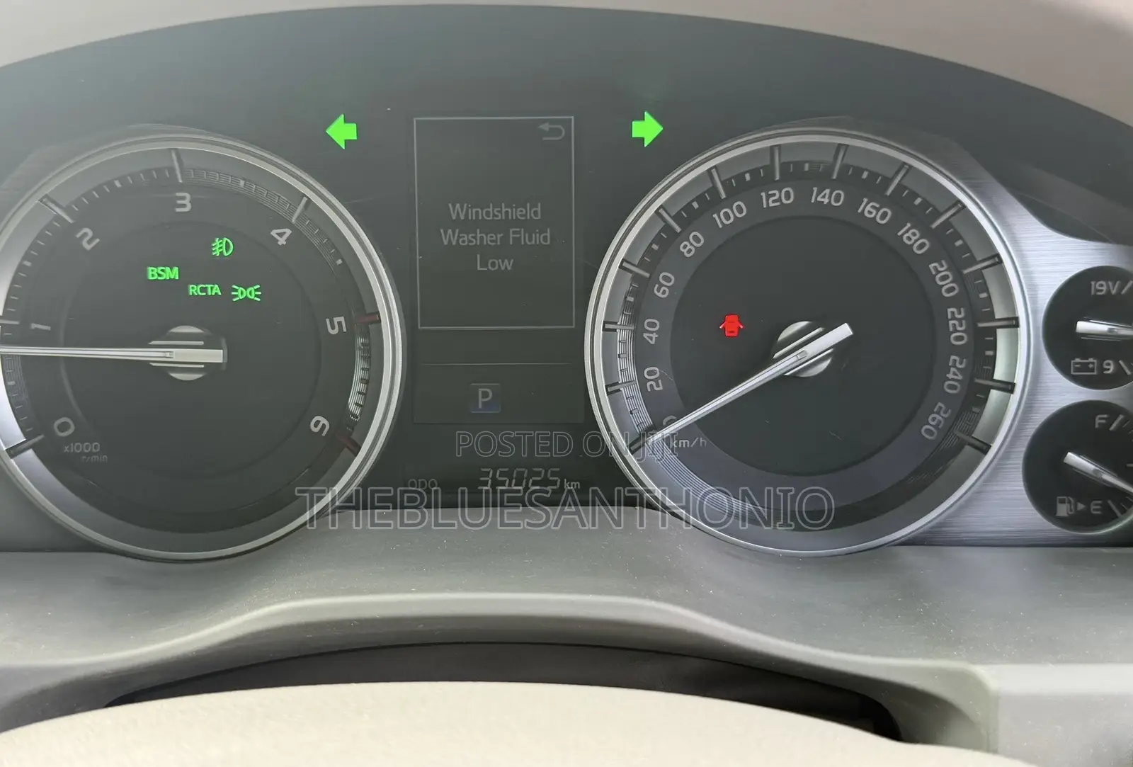 Toyota Land Cruiser 2019 Blue