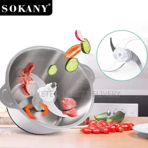 Sokany 2-Liters Electric Meat Grinder and Food Chopper (Model Sk-7020)