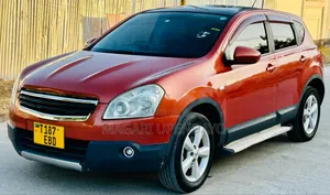 Nissan Dualis 2010 Maroon