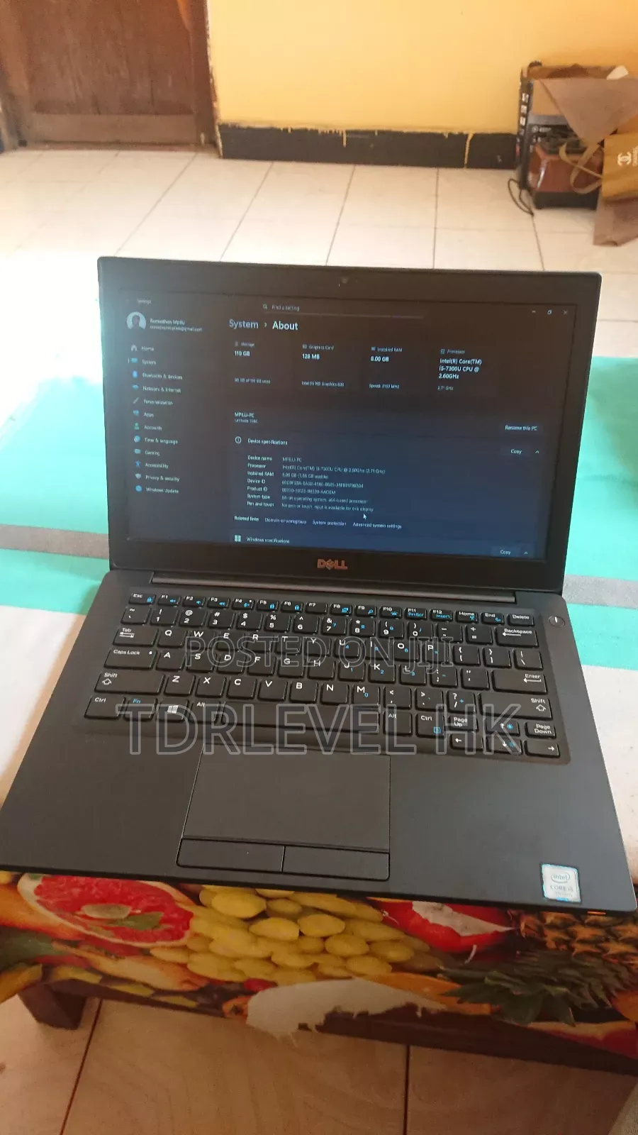 Laptop Dell Latitude 7280 8GB Intel Core i5 SSD 128GB