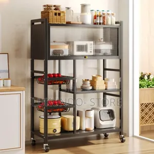 Foldable Multi-Layer Storage Rack