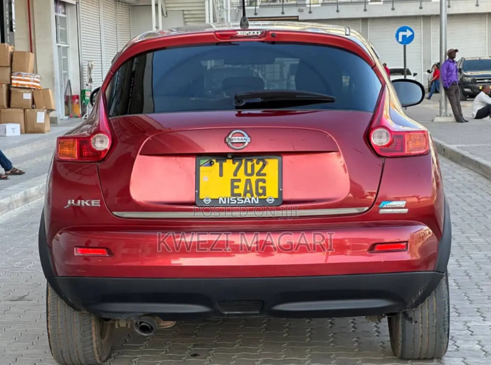 Nissan Juke 2012 Red