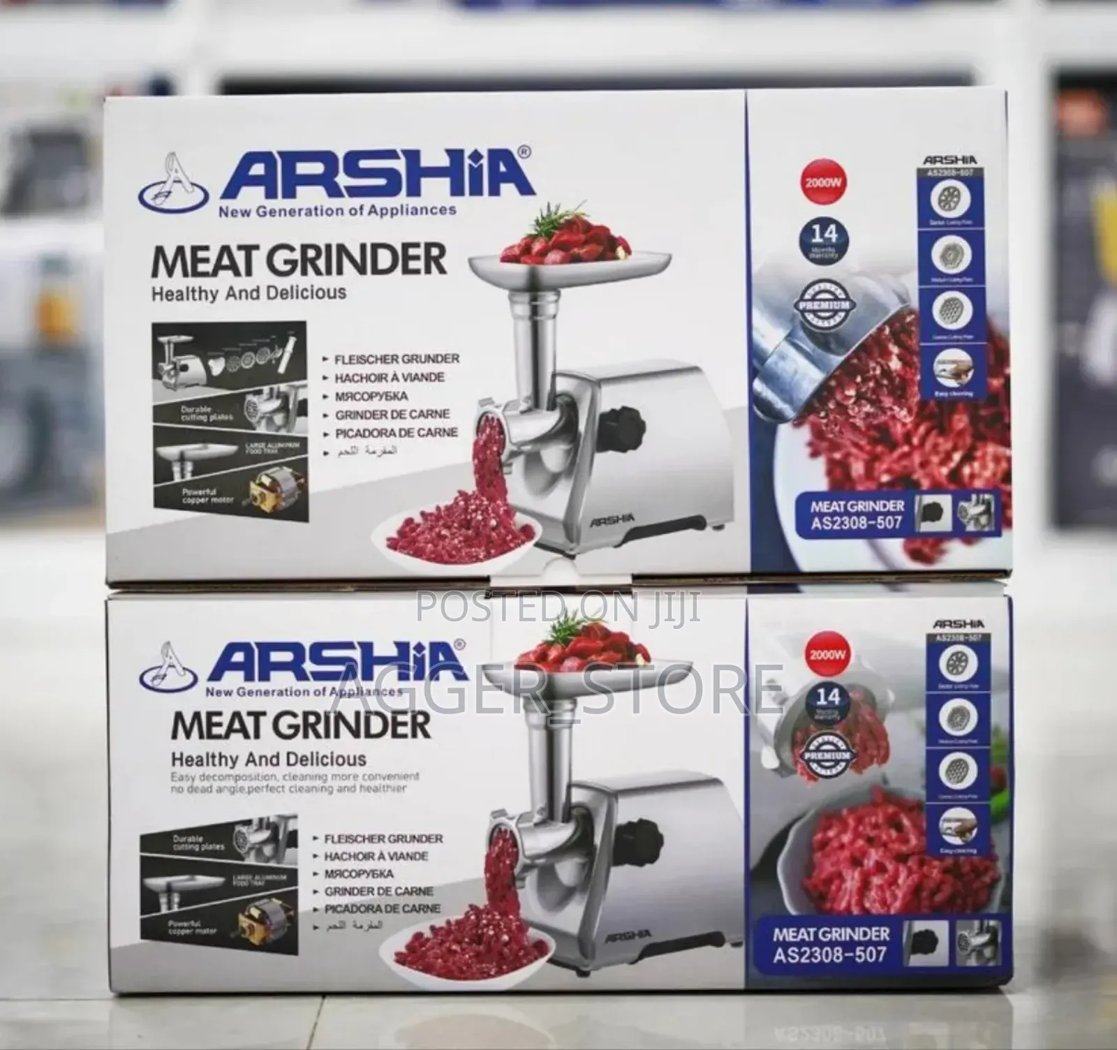 Arshia As2308-507 Meat Grinder
