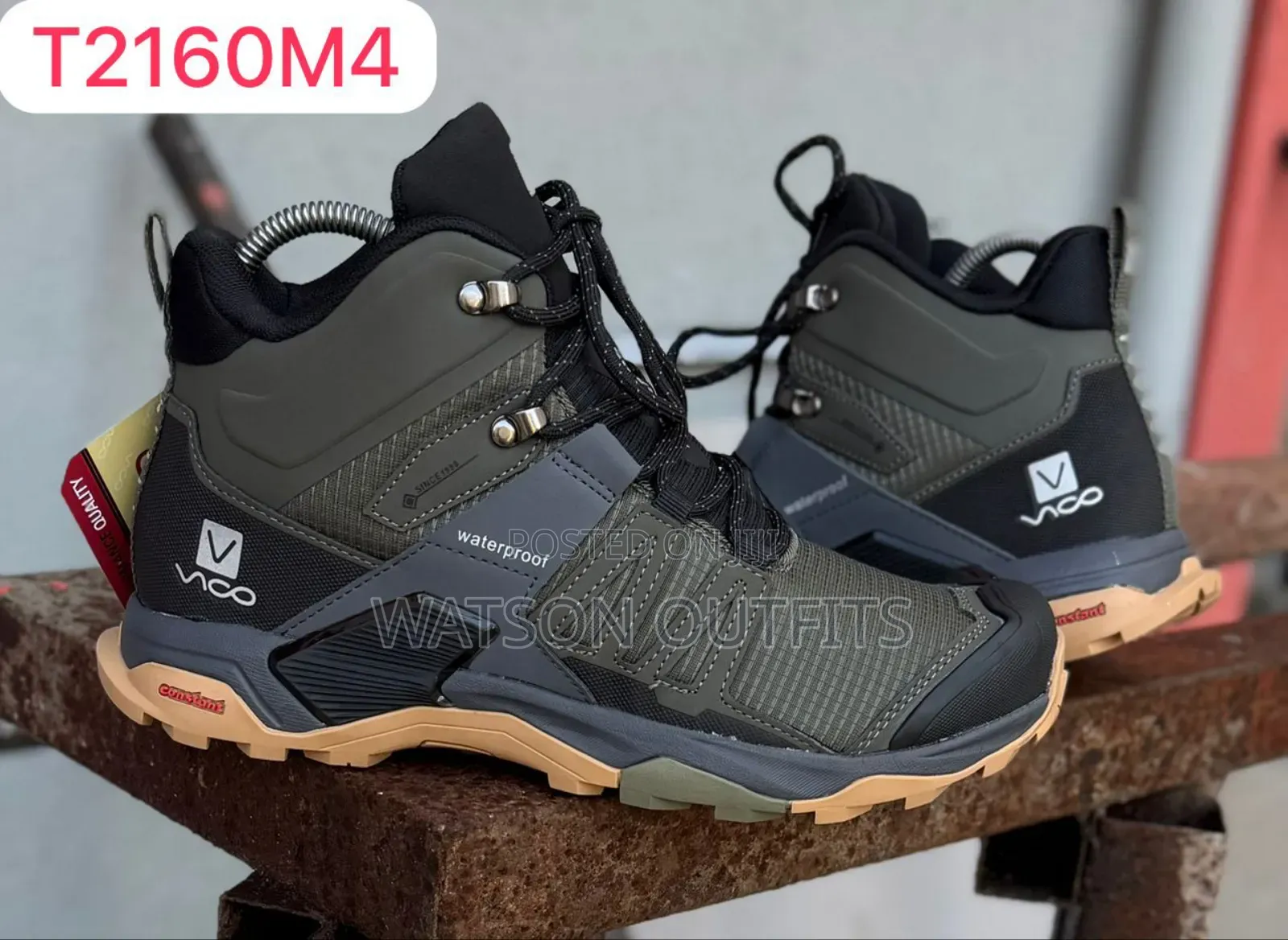 Men's Leather Shoes Vico Brand Totally Waterproof