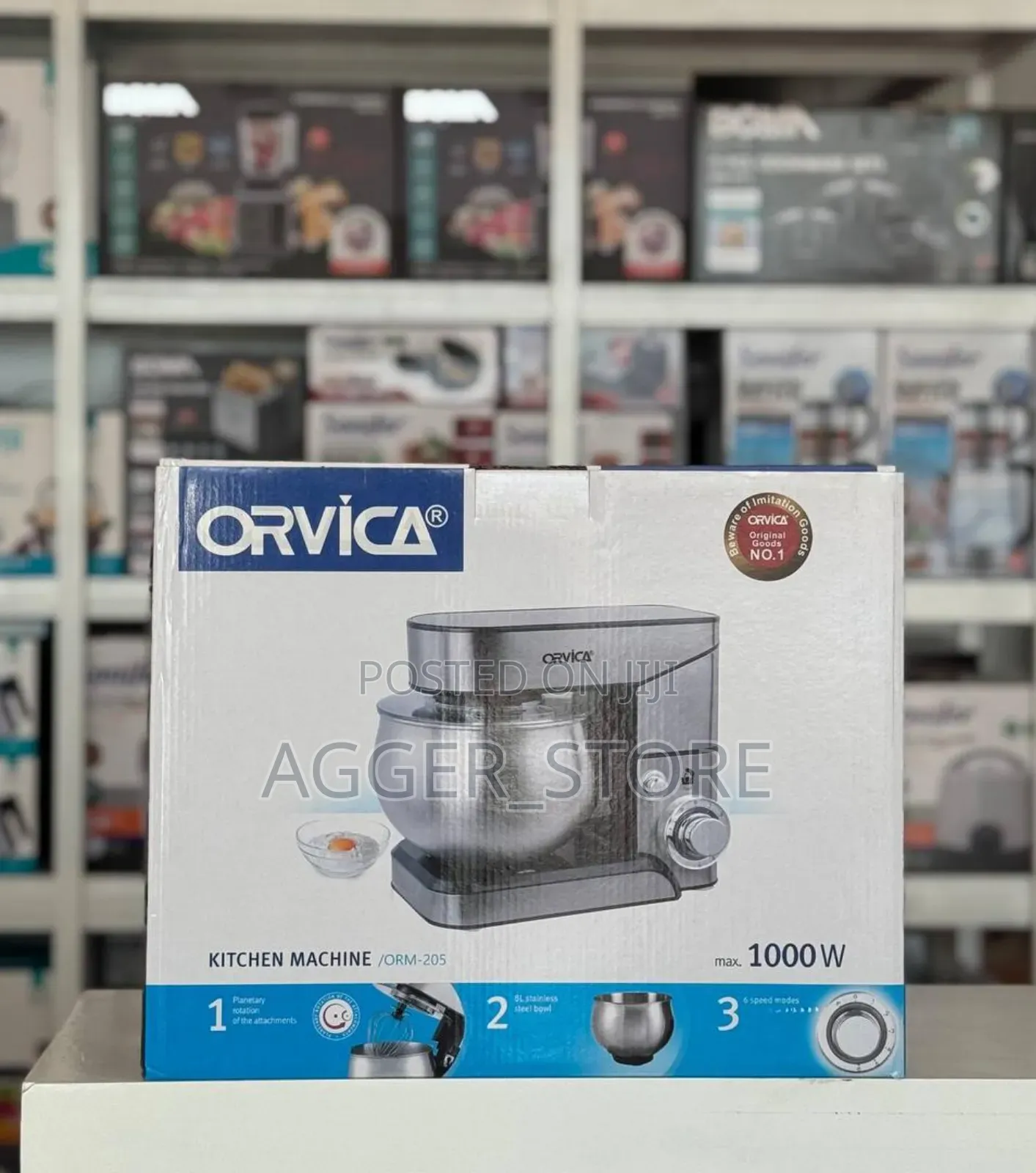 Orvica Kitchen Machine /Orm-205/1000w
