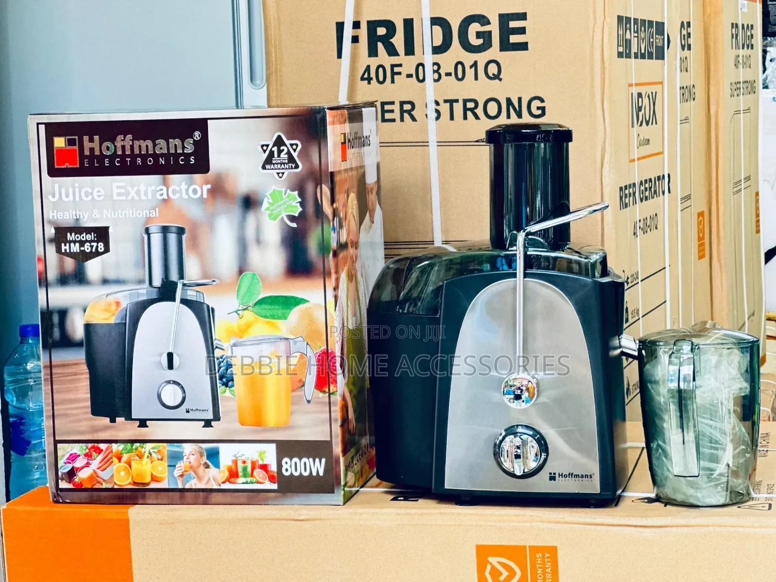 Hoffmans Electronics Juice Extractor (Model Hm-678).