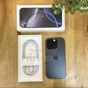 New Apple iPhone 16 Pro 256 GB Black