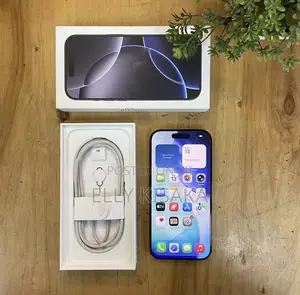 New Apple iPhone 16 Pro 256 GB Black