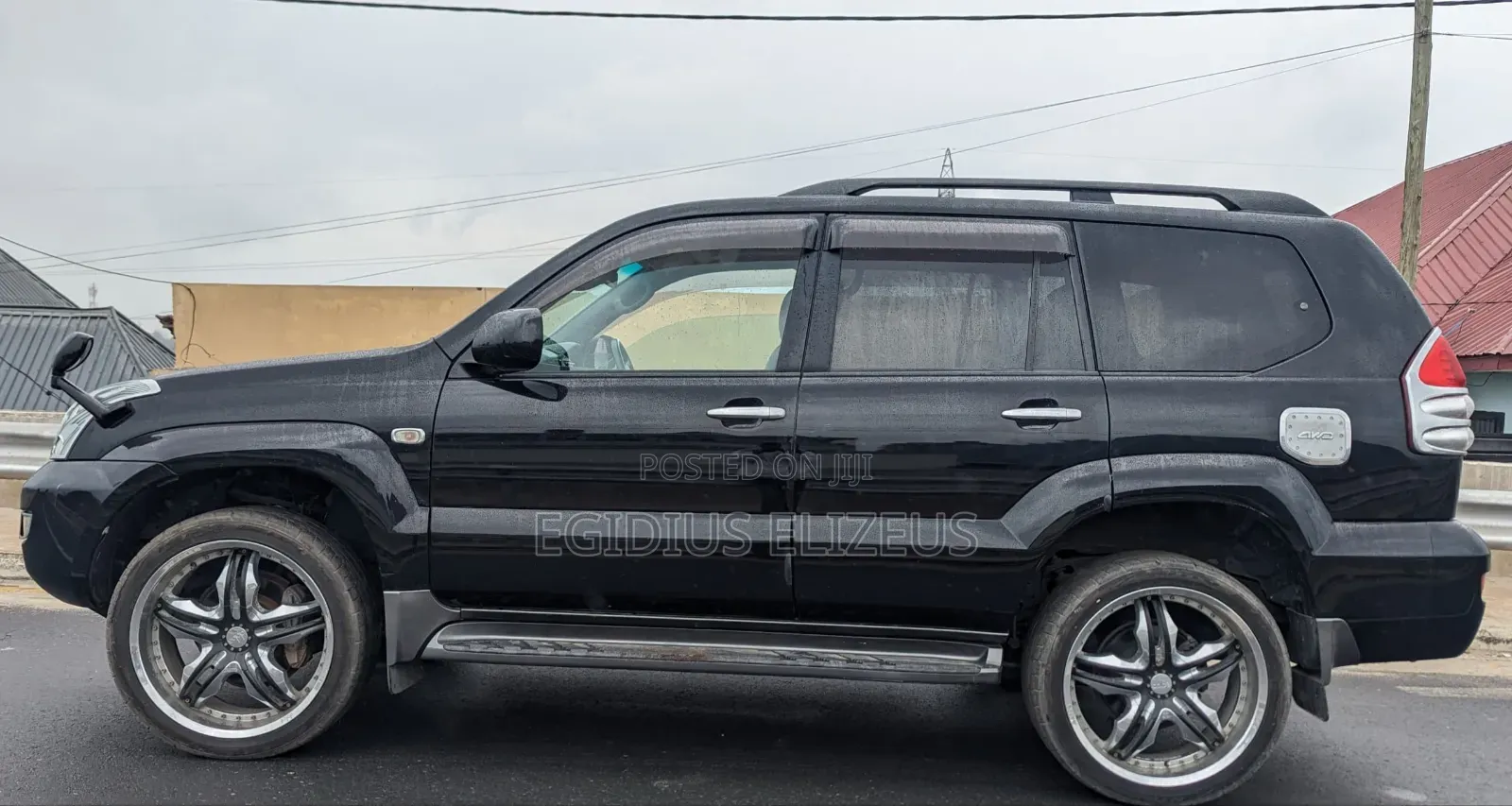 Toyota Land Cruiser Prado 2008 Black