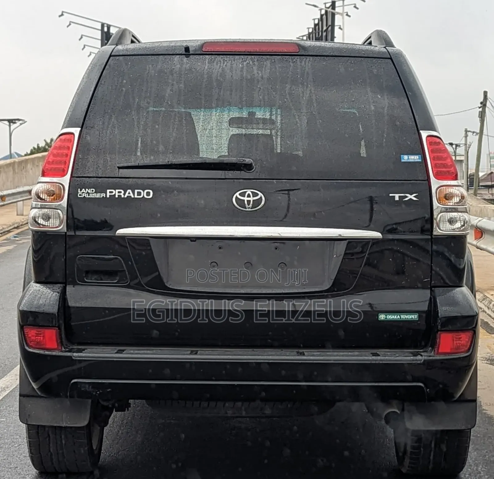 Toyota Land Cruiser Prado 2008 Black