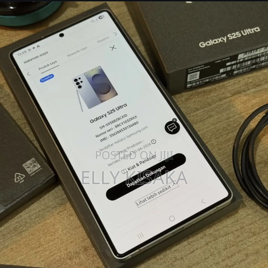 New Samsung Galaxy S25 Ultra 256 GB Gray