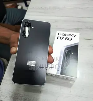 New Samsung Galaxy F17 5G 128 GB Black