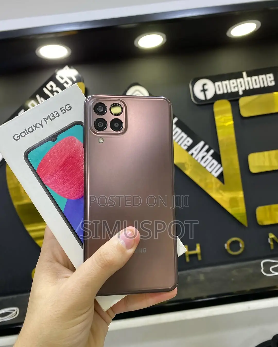 New Samsung Galaxy M33 5G 128 GB Bronze