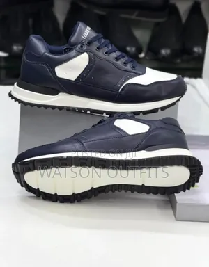 Men's Leather Shoes Louis Vuitton Brand Completely Original