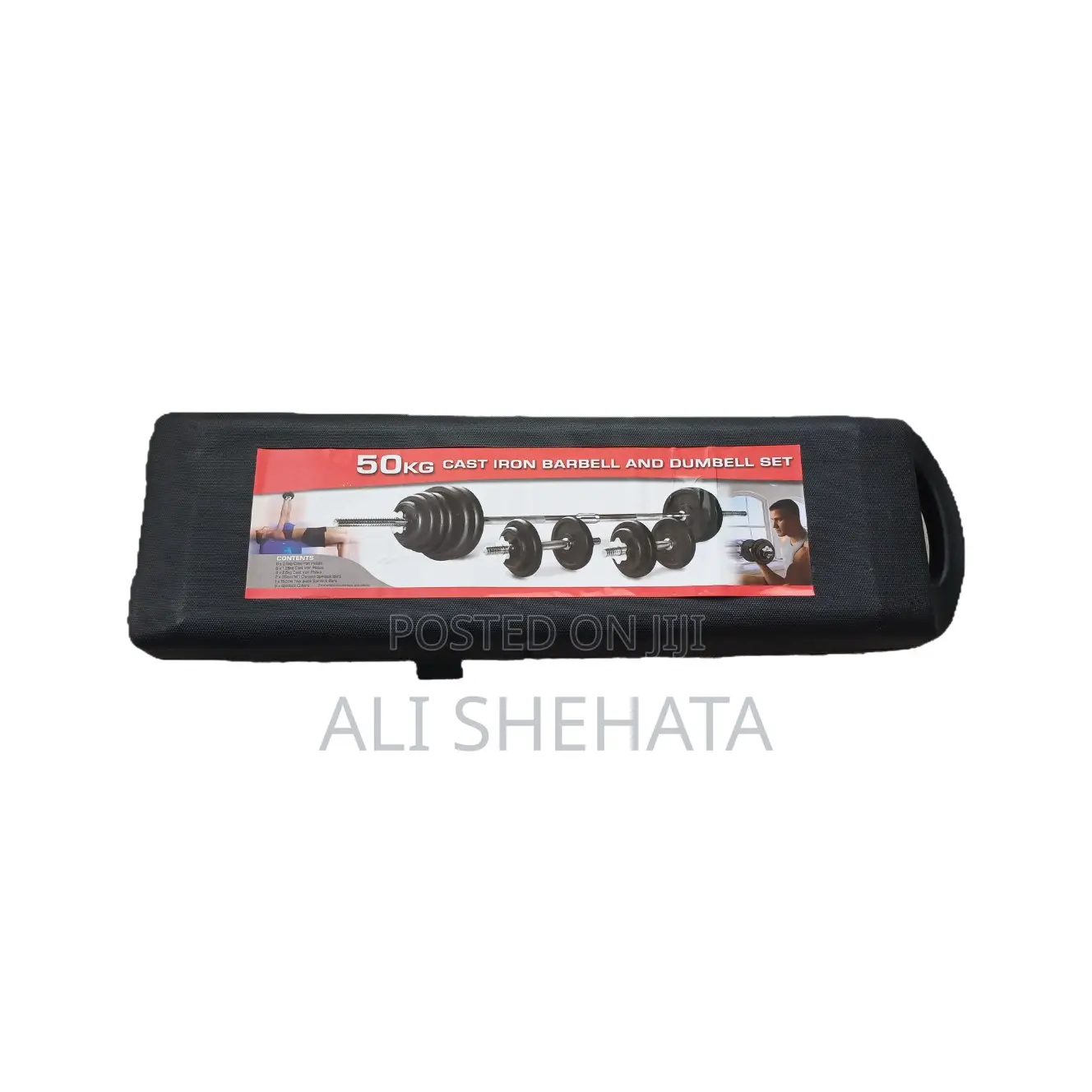 "Special Offer 300,000 Tsh" 50 Kg Dumbell and Barbell Kit