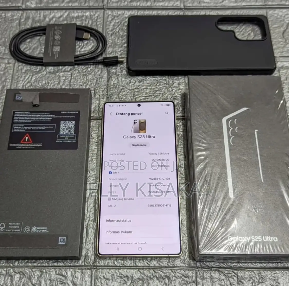 New Samsung Galaxy S25 Ultra 256 GB Silver