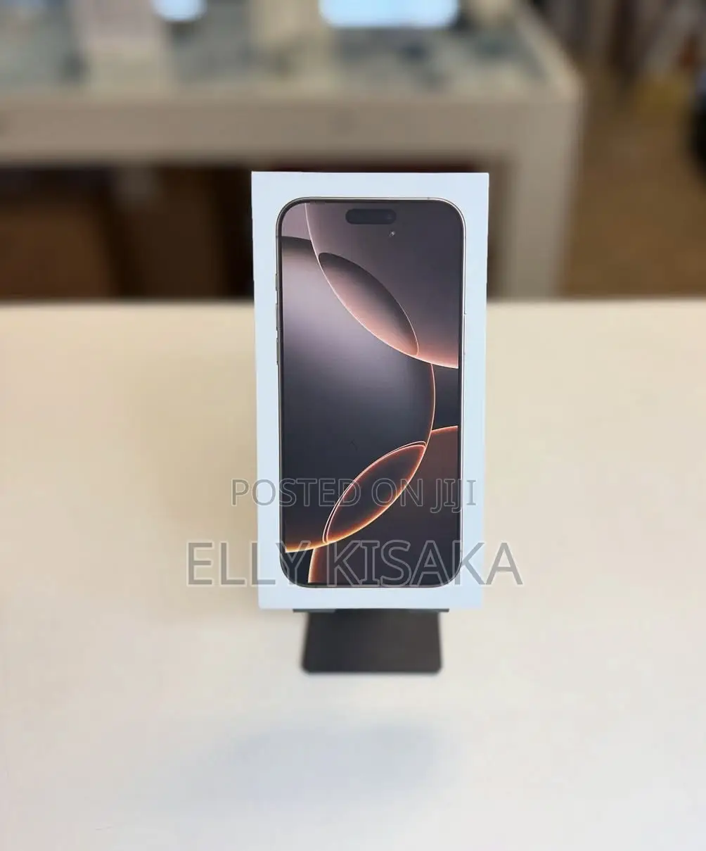New Apple iPhone 16 Pro Max 256 GB Silver