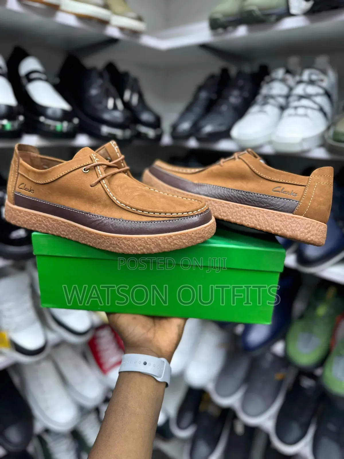 Men's Leather Shoes Clarks Brand Exclusively Well